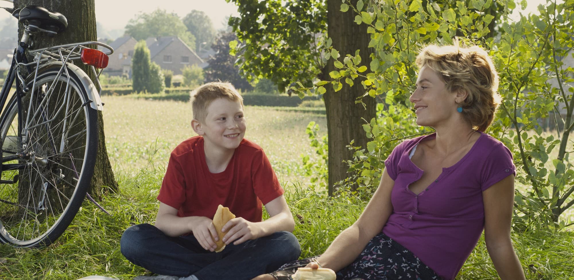 still van de film Le Gamin au velo, onderdeel van het Dardenne programma op Picl